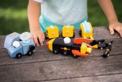 Tender Leaf - Space Race Magblocks Magnetic Wooden Blocks -Playworld Shop TL8342SpaceShuttlesMagBlocslifestyle