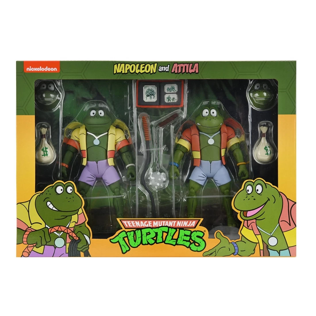 TMNT - Cartoon Napoleon & Atilla Frog 7" Action Figure 2-Pack 3 TMNT - Cartoon Napoleon & Atilla Frog 7" Action Figure 2-Pack