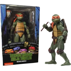 NECA TMNT (1990 Live Action Movie) - Set Of 4 Turtles 12 NECA TMNT (1990 Live Action Movie) - Set Of 4 Turtles -Playworld Shop TMNTMichelangeloMovie