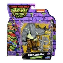 Playmates TMNT - Mutant Mayhem 2023 Figures 16 Playmates TMNT - Mutant Mayhem 2023 Figures -Playworld Shop TMNTMovie2023Rocksteady