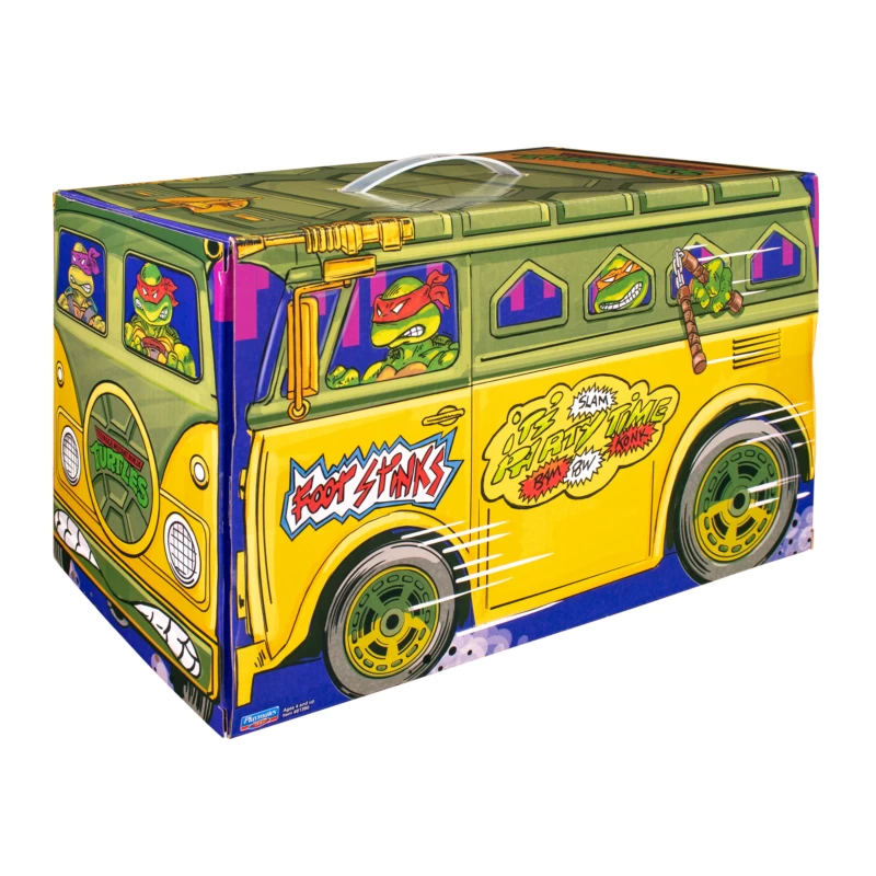 TMNT 1988 Retro Classic Set Of 6 Turtles Splinter Shredder In Collectable Shellraiser Box 6 TMNT 1988 Retro Classic Set Of 6 Turtles Splinter Shredder In Collectable Shellraiser Box - Image 4