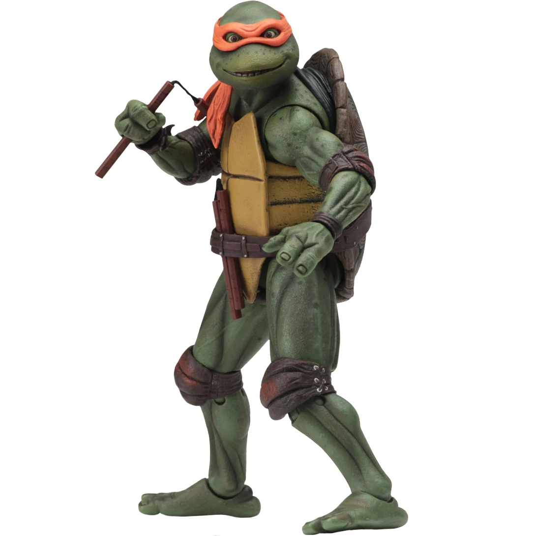 NECA TMNT (1990 Live Action Movie) - Michelangelo 7" Figure 4 NECA TMNT (1990 Live Action Movie) - Michelangelo 7" Figure - Image 2