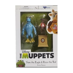 Diamond Select Muppets - Sam The Eagle & Rizzo Deluxe Action Figures Set