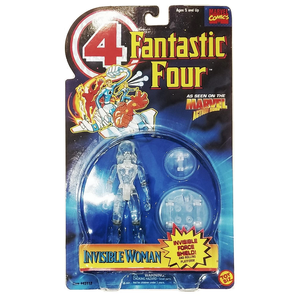 Toybiz Fastastic Four - Invisible Woman ©1994 3 Toybiz Fastastic Four - Invisible Woman ©1994