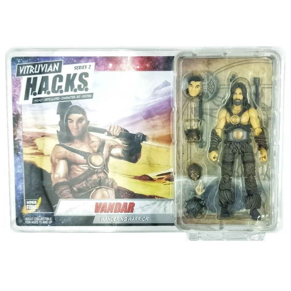 VITRUVIAN H.A.C.K.S. - Series 2 - VANDAR (Wandering Warrior) 4 VITRUVIAN H.A.C.K.S. - Series 2 - VANDAR (Wandering Warrior) - Image 2