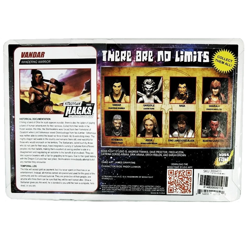 VITRUVIAN H.A.C.K.S. - Series 2 - VANDAR (Wandering Warrior) 5 VITRUVIAN H.A.C.K.S. - Series 2 - VANDAR (Wandering Warrior) - Image 3