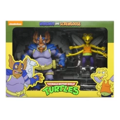 TMNT - Cartoon WINGNUT AND SCREWLOOSE Ultimate 7" Scale Action Figures 2-pack