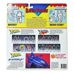 Toybiz X-Men Special Metallic Edition - Maverick Vs Trevor Fitzroy BONUS Die-cast Wolverine ©1994 5 Toybiz X-Men Special Metallic Edition - Maverick Vs Trevor Fitzroy BONUS Die-cast Wolverine ©1994 -Playworld Shop X Men3Packback