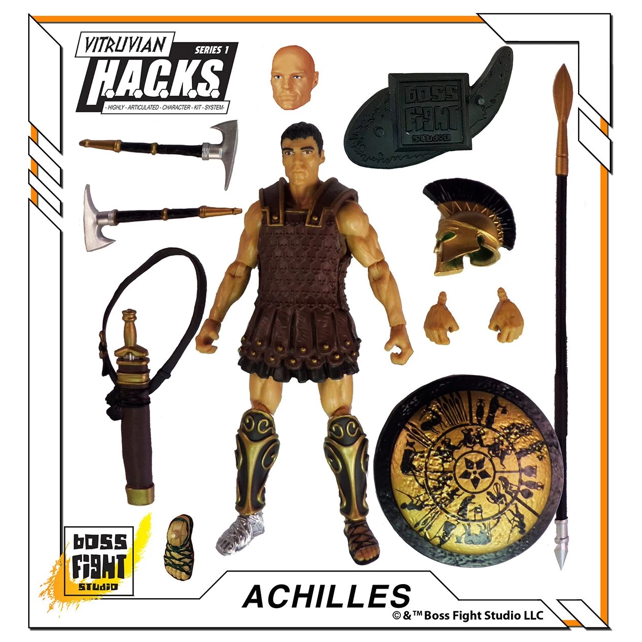 VITRUVIAN H.A.C.K.S. - Series 1 - ACHILLES (Myrmidon King) 3 VITRUVIAN H.A.C.K.S. - Series 1 - ACHILLES (Myrmidon King)