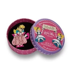 Erstwilder - Always Tea Time, Alice Brooch 7 Erstwilder - Always Tea Time, Alice Brooch -Playworld Shop bh7446 2000 always tea time alice brooch 2 2000x 3e1f5288 d8c6 4354 b232 bf6a43d0496b