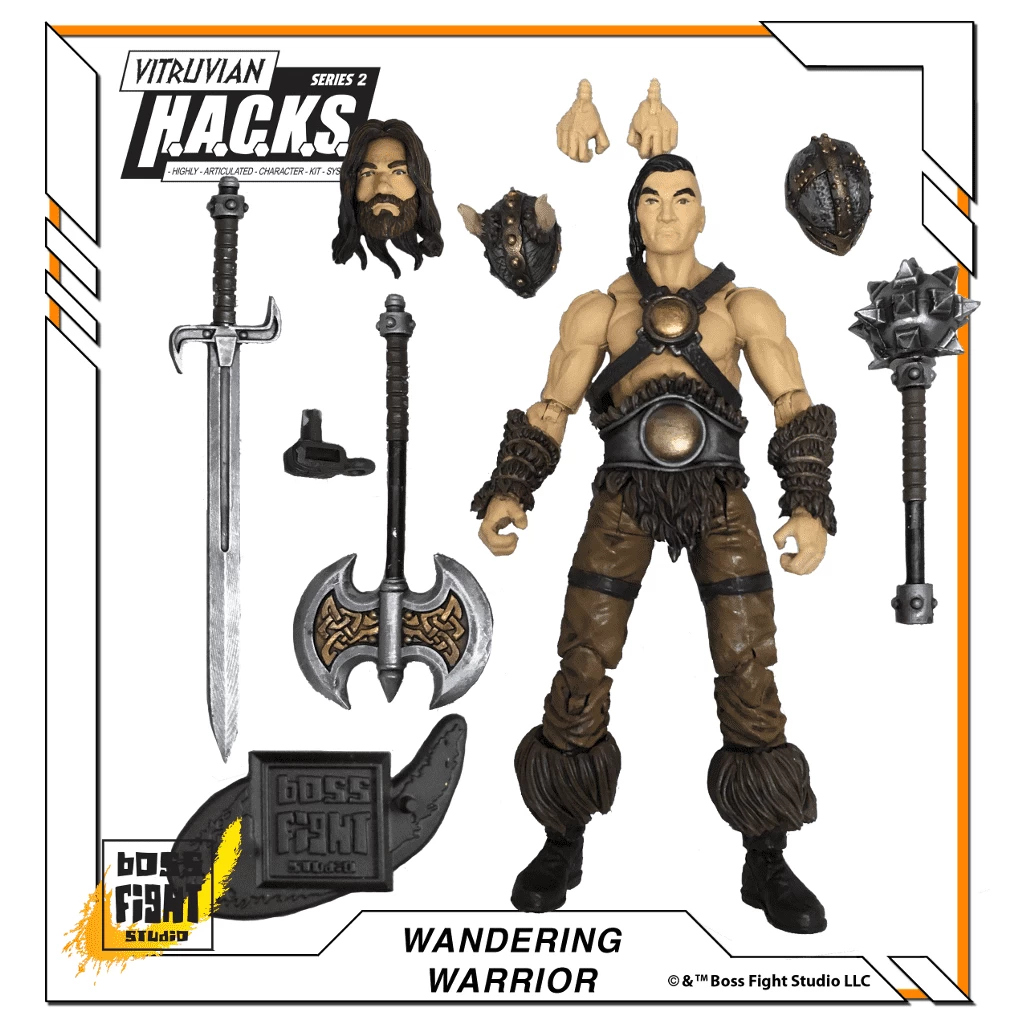 VITRUVIAN H.A.C.K.S. - Series 2 - VANDAR (Wandering Warrior) 3 VITRUVIAN H.A.C.K.S. - Series 2 - VANDAR (Wandering Warrior)