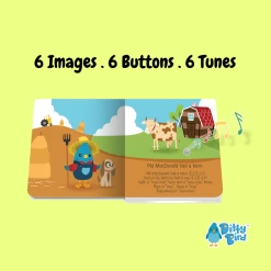 Ditty Bird - Nursery Rhymes Musical Board Book -Playworld Shop dittybirdnurseryrhymes2