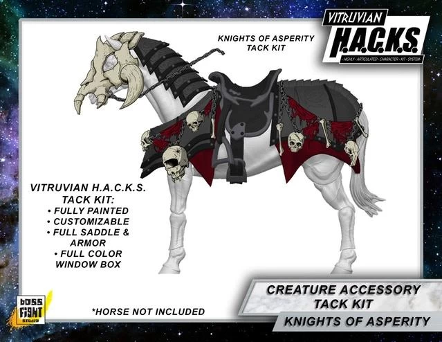 VITRUVIAN H.A.C.K.S. Mighty Steeds Heavy TACK Kit - Knight Of Asperity 4 VITRUVIAN H.A.C.K.S. Mighty Steeds Heavy TACK Kit - Knight Of Asperity - Image 2