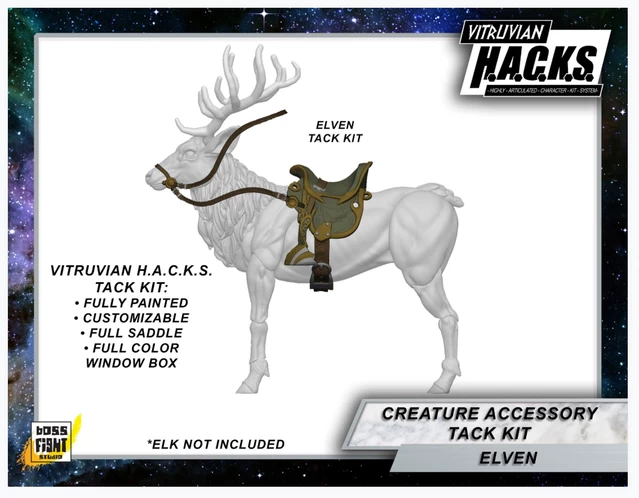 VITRUVIAN H.A.C.K.S. Mighty Steeds Light TACK Kit - Elven 4 VITRUVIAN H.A.C.K.S. Mighty Steeds Light TACK Kit - Elven - Image 2