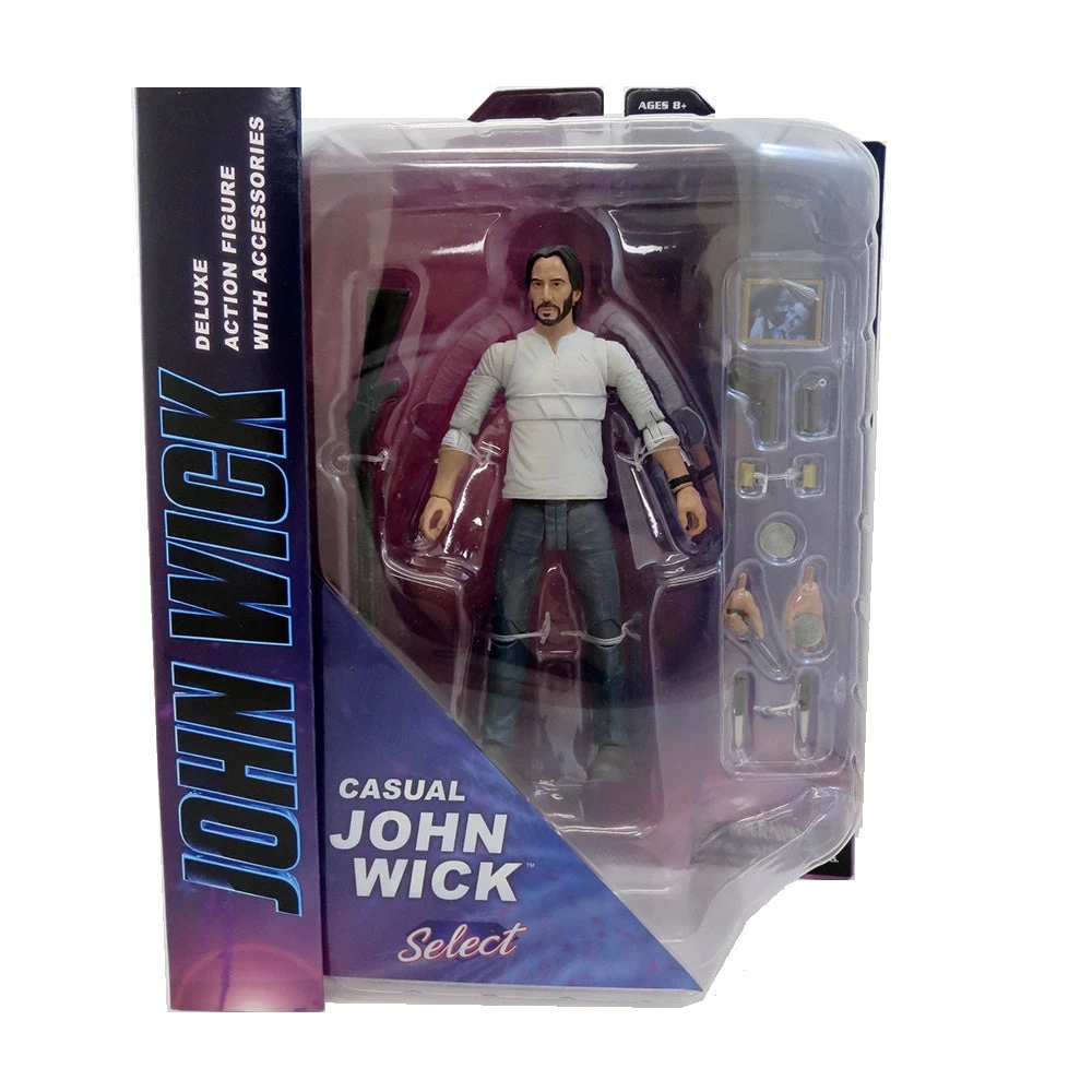 Diamond Select - John Wick Casual Clothes 7" Figure 3 Diamond Select - John Wick Casual Clothes 7" Figure