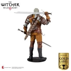 McFarlane The Witcher 3 Wild Hunt - Geralt Of Rivia (Gold Label Collectors Series) 7" Action Figure -Playworld Shop mcf13403 the witcher 3 wild hunt geralt of rivia collector series action figure 04