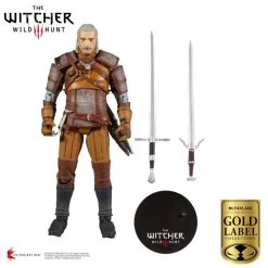 McFarlane The Witcher 3 Wild Hunt - Geralt Of Rivia (Gold Label Collectors Series) 7" Action Figure -Playworld Shop mcf13403 the witcher 3 wild hunt geralt of rivia collector series action figure 08