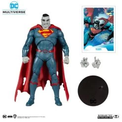McFarlane DC Multiverse - Superman Bizarro Rebirth 7" Figure -Playworld Shop mcf15145 superman bizarro dc rebirth dc mutliverse 7 inch scale action figure 08 1