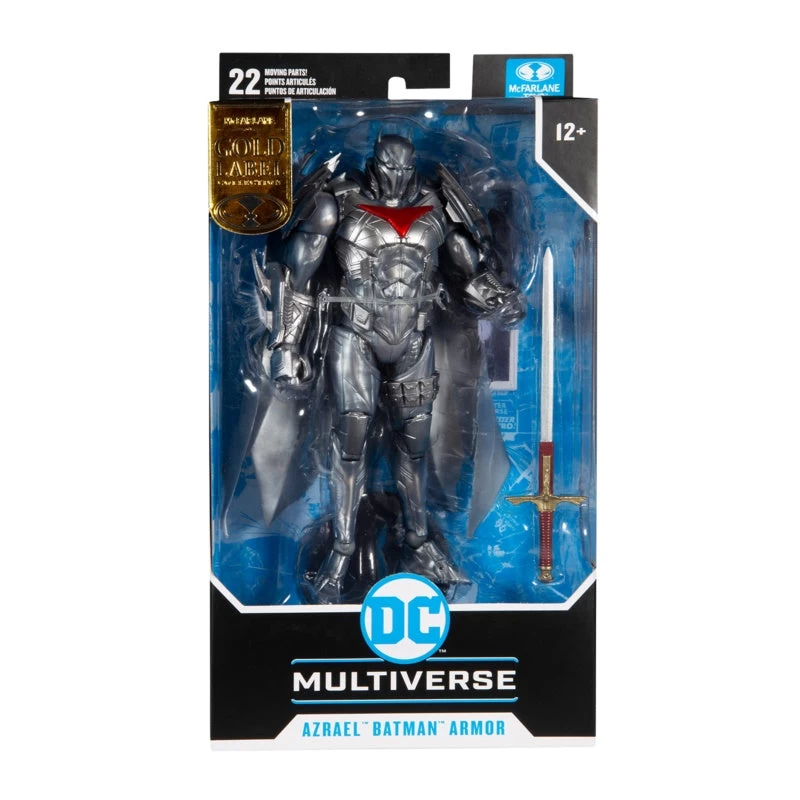 McFarlane DC Multiverse - Azrael Batman Armor Gold Label 7” Action Figure 3 McFarlane DC Multiverse - Azrael Batman Armor Gold Label 7” Action Figure