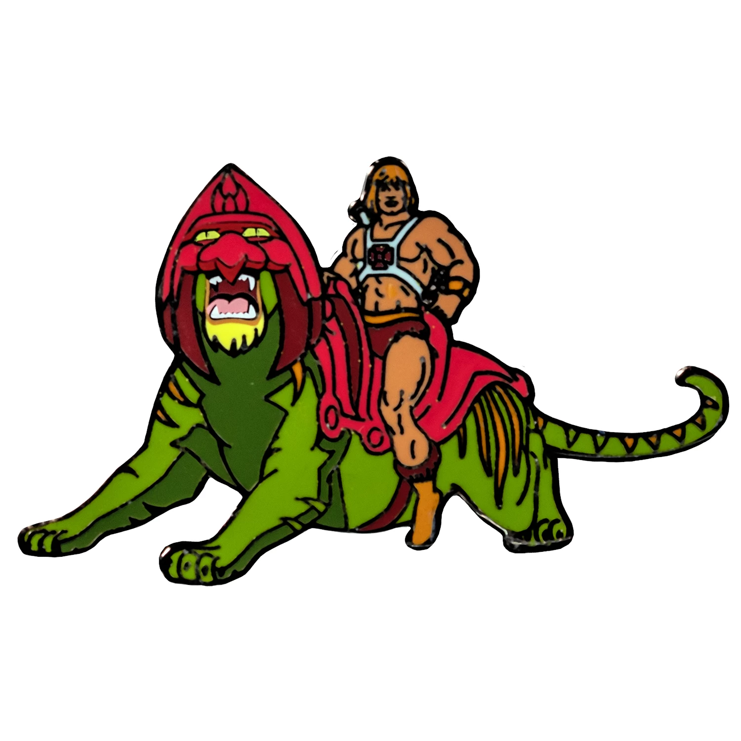 MOTU - He-Man On Battlecat Enamel Pin 4 MOTU - He-Man On Battlecat Enamel Pin - Image 2