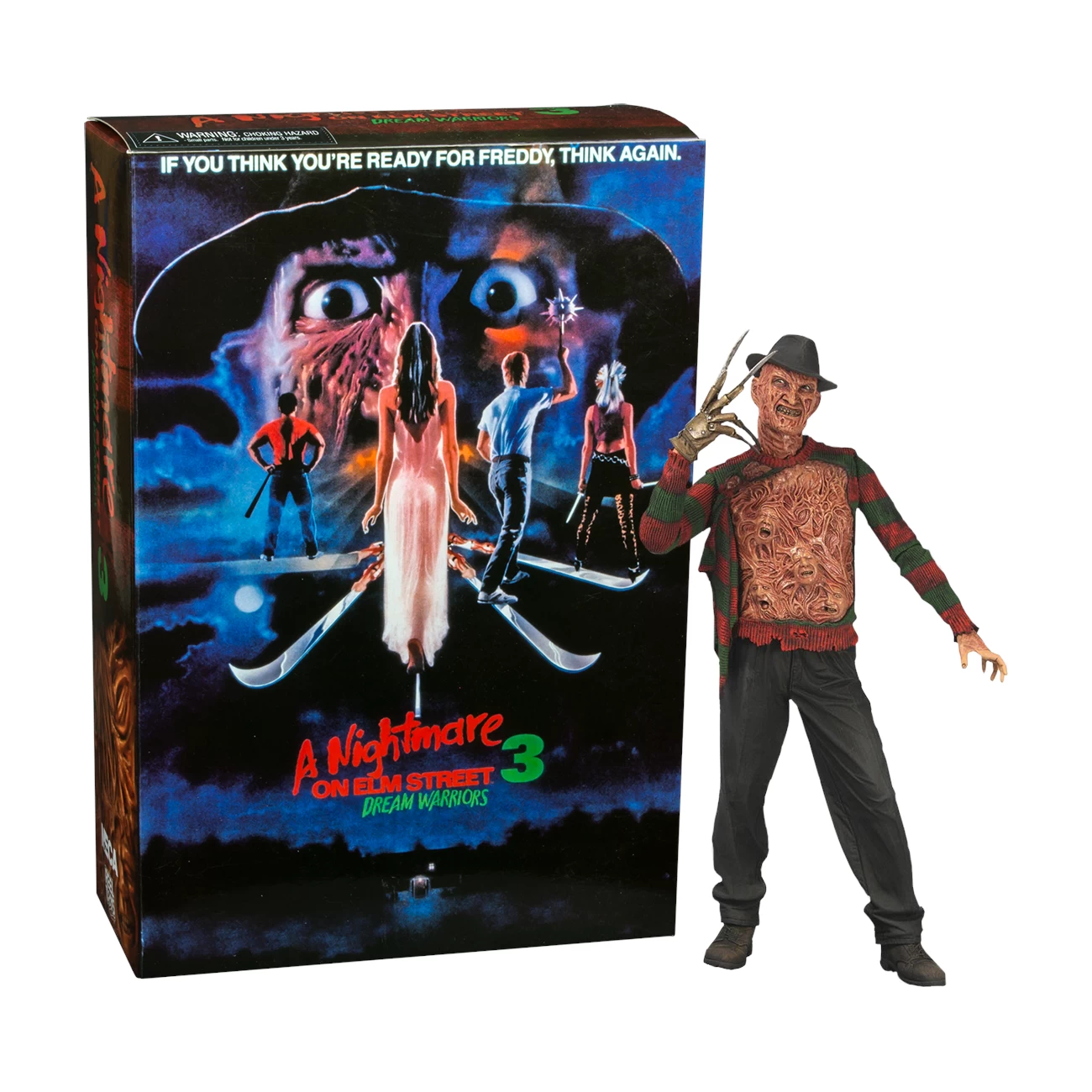 Nightmare On Elm Street 3 - Freddy Dream Warriors 7" Action Figure 3 Nightmare On Elm Street 3 - Freddy Dream Warriors 7" Action Figure