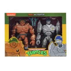 TMNT - Tragg & Granitor Cartoon Action Figures 2pk