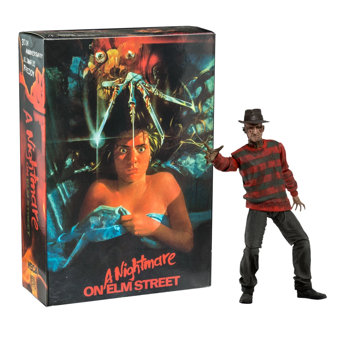 Nightmare On Elm St - 7" Freddy 30th Anniversary Figure 3 Nightmare On Elm St - 7" Freddy 30th Anniversary Figure