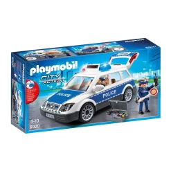 Playmobil - 6920 Police Car With Lights And Sound Play Set